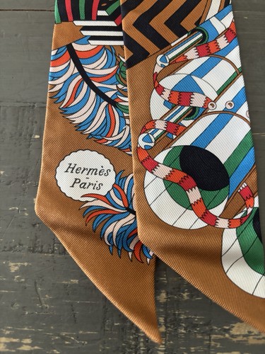 Authentic hermès twilly with - twilly,
