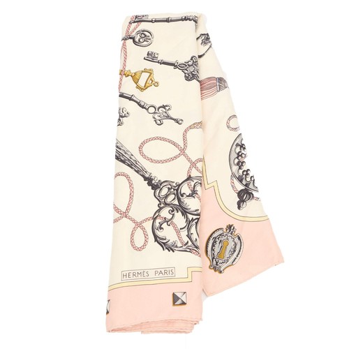 Hermes scarf multi - scarf, canvas