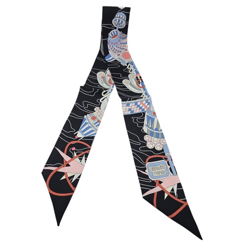 Hermes silk odyssey twilly - hermes,