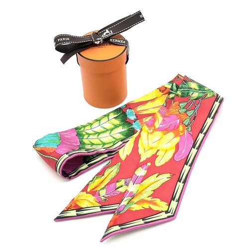Hermes twilly brazil feather - hermes,