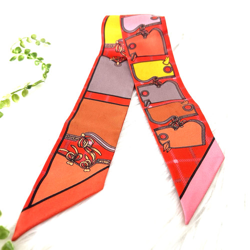 Hermes twilly scarf silk - silk, 100%