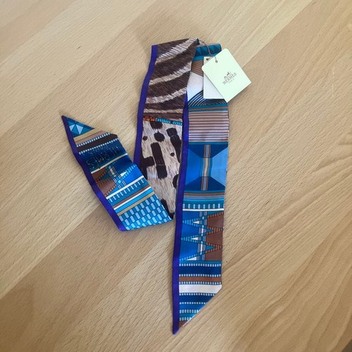 Hermes twilly scarf multicolor - hermes,