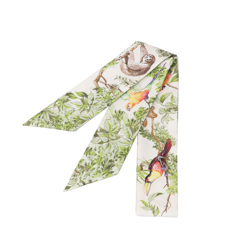 Hermès twilly multico silk - twilly,