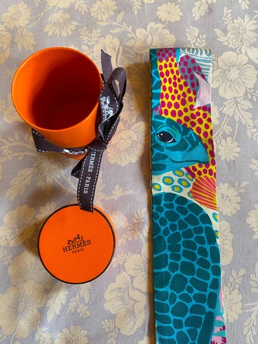 Hermès 100 silk twilly - 100%, scarf