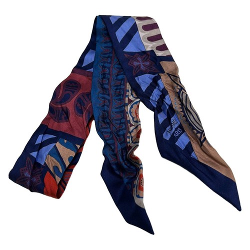 Hermes scarf twilly dark navy - hermes,