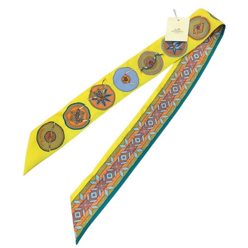 Hermes twilly camails - twilly, silk