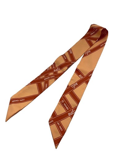 Hermes borduc twilly scarf - hermes,