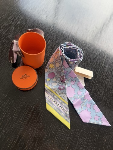 Hermès twilly silk scarf - hermès,