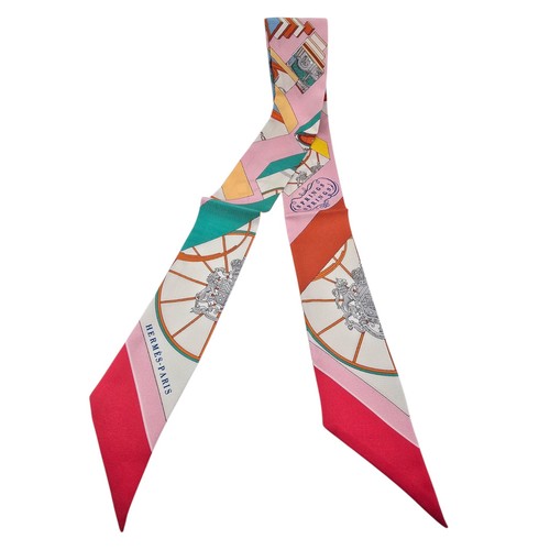 Hermes silk twilly - hermes,