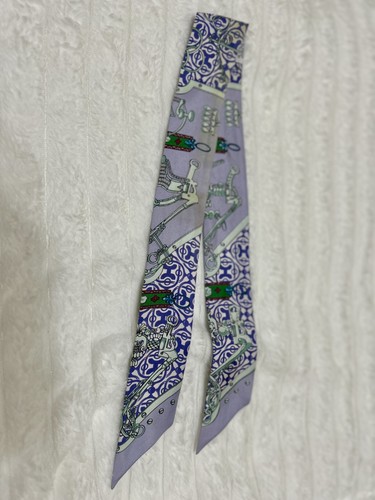 Hermès twilly silk scarf - twilly,