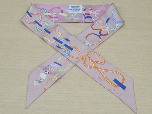 Hermes silk boucles - silk, re