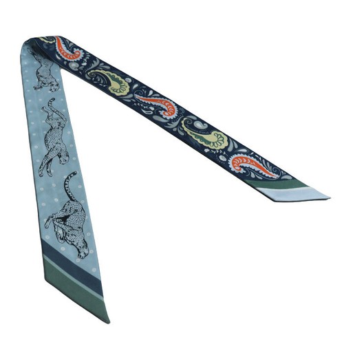 Hermes twilly guepards bandana - hermes,