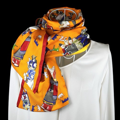 Rare vtg hermes maxi - rare, twilly