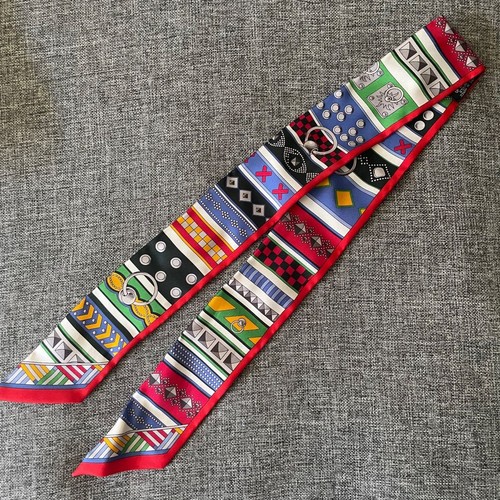 Hermes twilly scarf collier - scarf, de